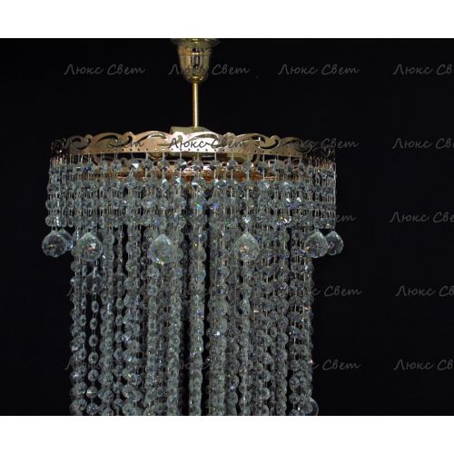 Люстра Капель Винтаж 3 лампы подвесная в Самаре Гусь Хрустальный