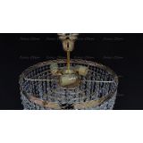 Люстра Капель Винтаж 3 лампы подвесная в Самаре