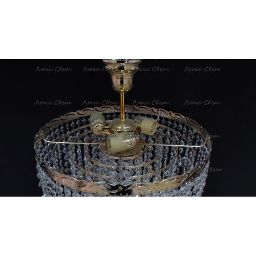 Люстра Капель Винтаж 3 лампы подвесная в Самаре Гусь Хрустальный