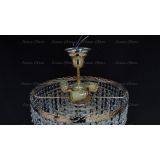 Люстра Капель Винтаж 3 лампы подвесная в Самаре