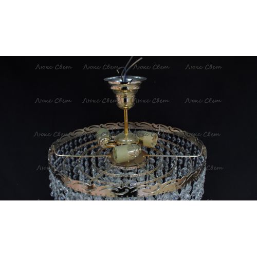 Люстра Капель Винтаж 3 лампы подвесная в Самаре Гусь Хрустальный