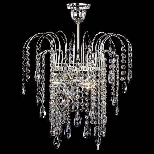 Люстра Каскад №8 в Самаре Гусь Хрустальный