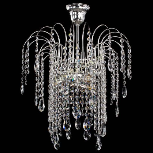 Люстра Каскад №8 в Самаре Гусь Хрустальный