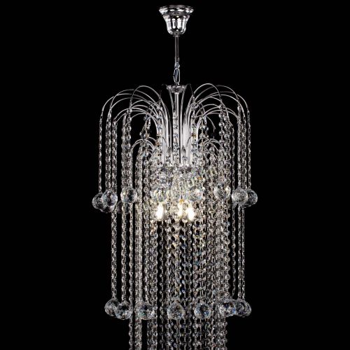 Люстра Каскад длинный в Самаре Гусь Хрустальный