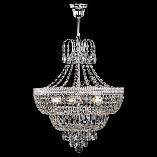 Люстра Каскад Флоренция №5 с подвесом в Самаре Гусь Хрустальный