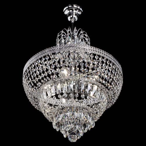 Люстра Каскад Флоренция №5 с подвесом в Самаре Гусь Хрустальный