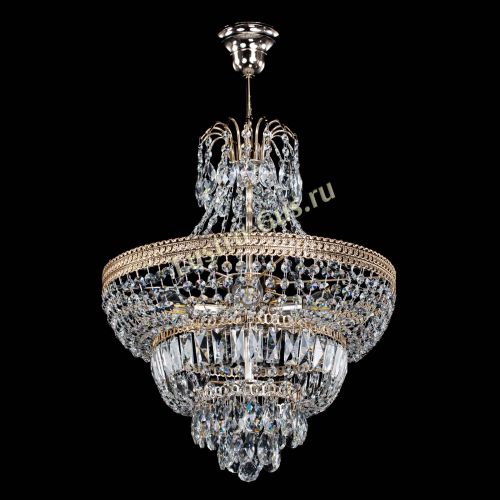 Люстра Каскад Флоренция №5 с подвесом в Самаре Гусь Хрустальный