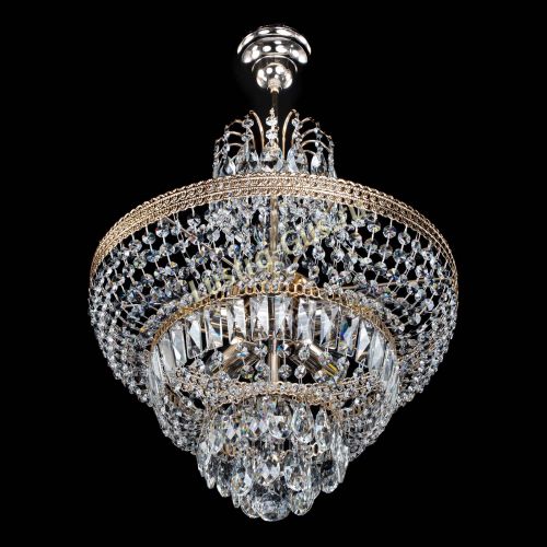 Люстра Каскад Флоренция №5 с подвесом в Самаре Гусь Хрустальный