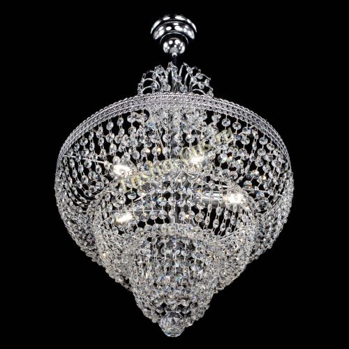 Люстра Каскад Флоренция обтикон №5 с подвесом в Самаре Гусь Хрустальный