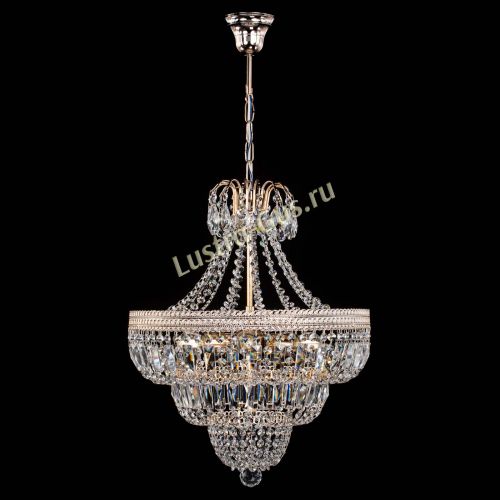 Люстра Каскад Флоренция обтикон №5 удлиненная в Самаре Гусь Хрустальный