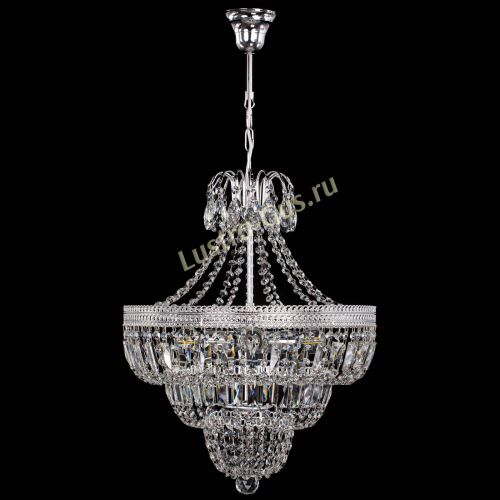 Люстра Каскад Флоренция обтикон №5 удлиненная в Самаре Гусь Хрустальный