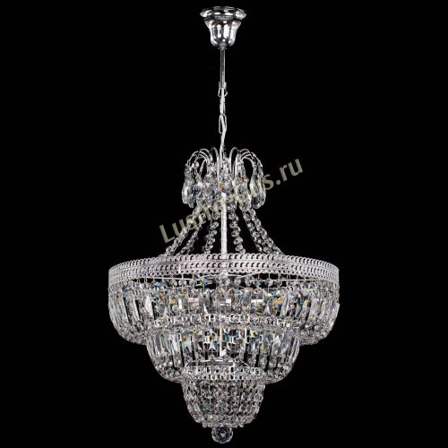 Люстра Каскад Флоренция обтикон №5 удлиненная в Самаре Гусь Хрустальный