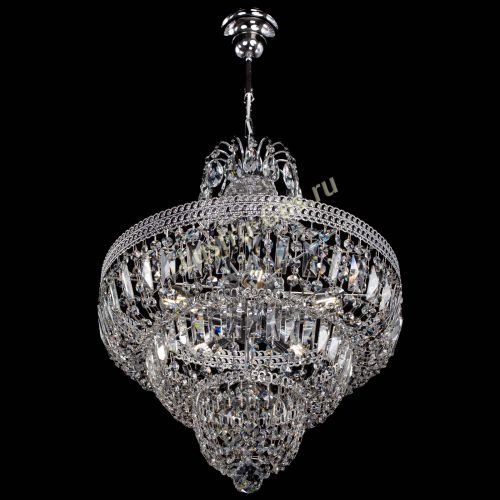 Люстра Каскад Флоренция обтикон №5 удлиненная в Самаре Гусь Хрустальный