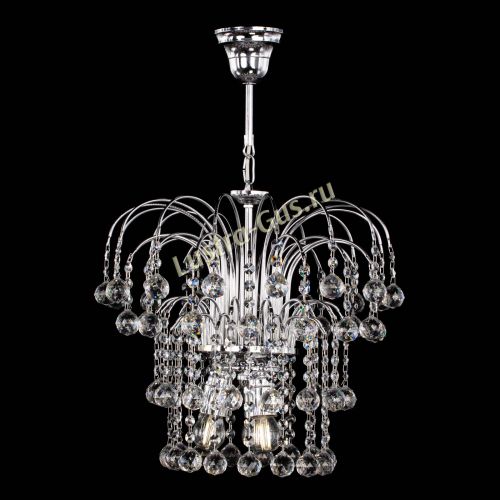 Люстра Каскад Шар №2 в Самаре Гусь Хрустальный