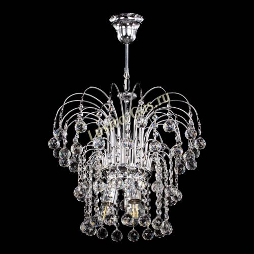 Люстра Каскад Шар №2 в Самаре Гусь Хрустальный