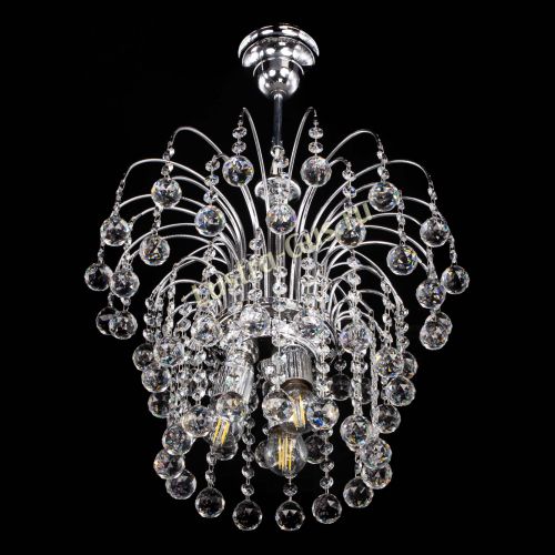 Люстра Каскад Шар №2 в Самаре Гусь Хрустальный