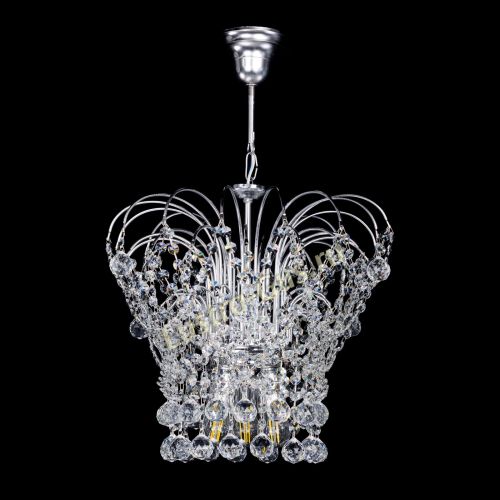 Люстра Каскад Шар №3 в Самаре Гусь Хрустальный