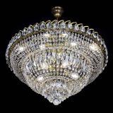 Люстра Хрустальный Каскад №8 с подвесом под бронзу в Самаре