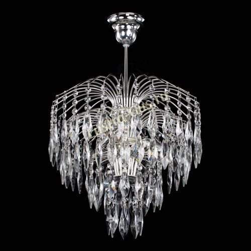 Люстра Хрустальные брызги камень Перо в Самаре Гусь Хрустальный