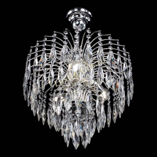 Люстра Хрустальные брызги камень Перо в Самаре Гусь Хрустальный