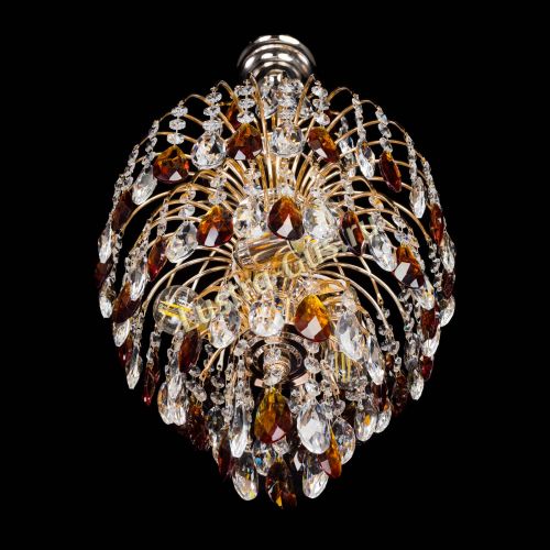 Люстра Хрустальные брызги с подвесом журавлик чайная в Самаре Гусь Хрустальный