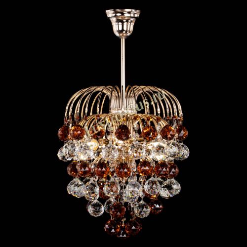 Люстра Хрустальные брызги шар 40 мм чайная в Самаре Гусь Хрустальный