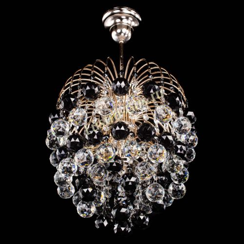 Люстра Хрустальные брызги шар 40 мм черная в Самаре Гусь Хрустальный