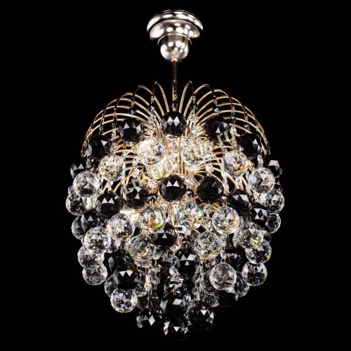 Люстра Хрустальные брызги шар 40 мм черная в Самаре Гусь Хрустальный