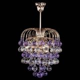 Люстра Хрустальные брызги шар 40 мм фиолетовая в Самаре