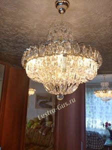 Люстра Кольцо Классика Пластинка с подвесом в Самаре отзыв и фото покупателя