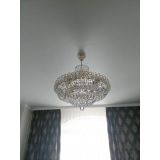 Люстра Кольцо Классика 6 ламп с подвесом в Самаре