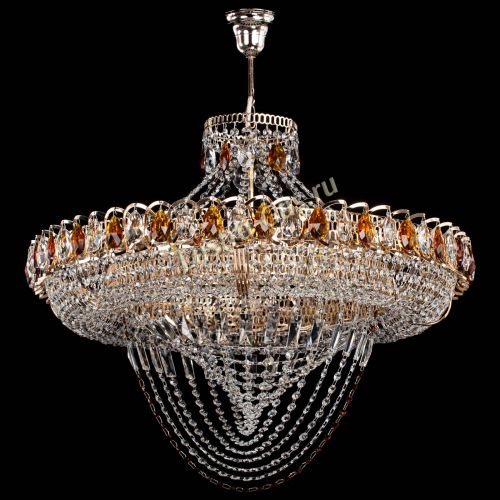 Люстра Кольцо Классика Веер №8 чайная в Самаре Гусь Хрустальный