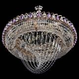 Люстра Кольцо Классика Веер №8 фиолетовая в Самаре Люстра Кольцо Классика Веер №8 фиолетовая в Самаре