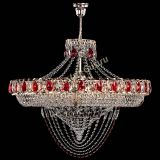 Люстра Кольцо Классика Веер №8 красная в Самаре Люстра Кольцо Классика Веер №8 красная в Самаре