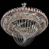 Люстра Кольцо Классика Веер №8 розовая в Самаре