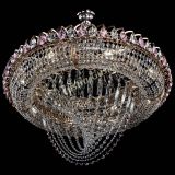 Люстра Кольцо Классика Веер №8 розовая в Самаре