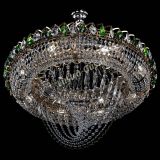 Люстра Кольцо Классика Веер №8 зеленая в Самаре
