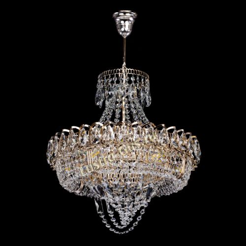 Люстра Кольцо Классика Веер 400 мм в Самаре Гусь Хрустальный