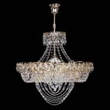 Люстра Кольцо Классика Веер, диаметр - 500 мм, цвет - золото, Люстры Гусь Хрустальный Люстра Кольцо Классика Веер, диаметр - 500 мм, цвет - золото, Люстры Гусь Хрустальный