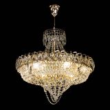 Люстра Кольцо Классика Веер, диаметр - 500 мм, цвет - золото, Люстры Гусь Хрустальный Люстра Кольцо Классика Веер, диаметр - 500 мм, цвет - золото, Люстры Гусь Хрустальный