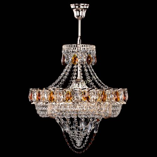 Люстра Кольцо Классика Веер чайная в Самаре Гусь Хрустальный