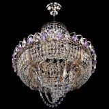 Люстра Кольцо Классика Веер фиолетовая в Самаре