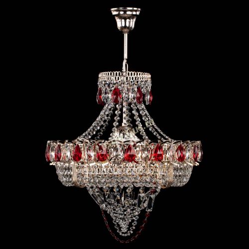 Люстра Кольцо Классика Веер красная в Самаре Люстра Кольцо Классика Веер красная в Самаре