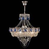 Люстра Кольцо Классика Веер синяя в Самаре