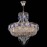 Люстра Кольцо Классика Веер синяя в Самаре