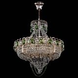 Люстра Кольцо Классика Веер зеленая в Самаре