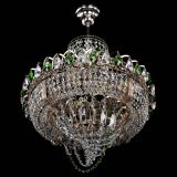 Люстра Кольцо Классика Веер зеленая в Самаре