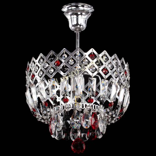 Люстра Корона №1 пластинка разноцветная в Самаре Гусь Хрустальный