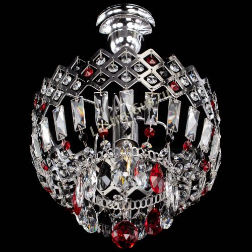 Люстра Корона №1 пластинка разноцветная в Самаре Гусь Хрустальный