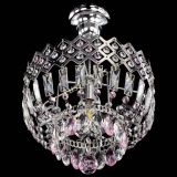 Люстра Корона №1 пластинка розовая в Самаре